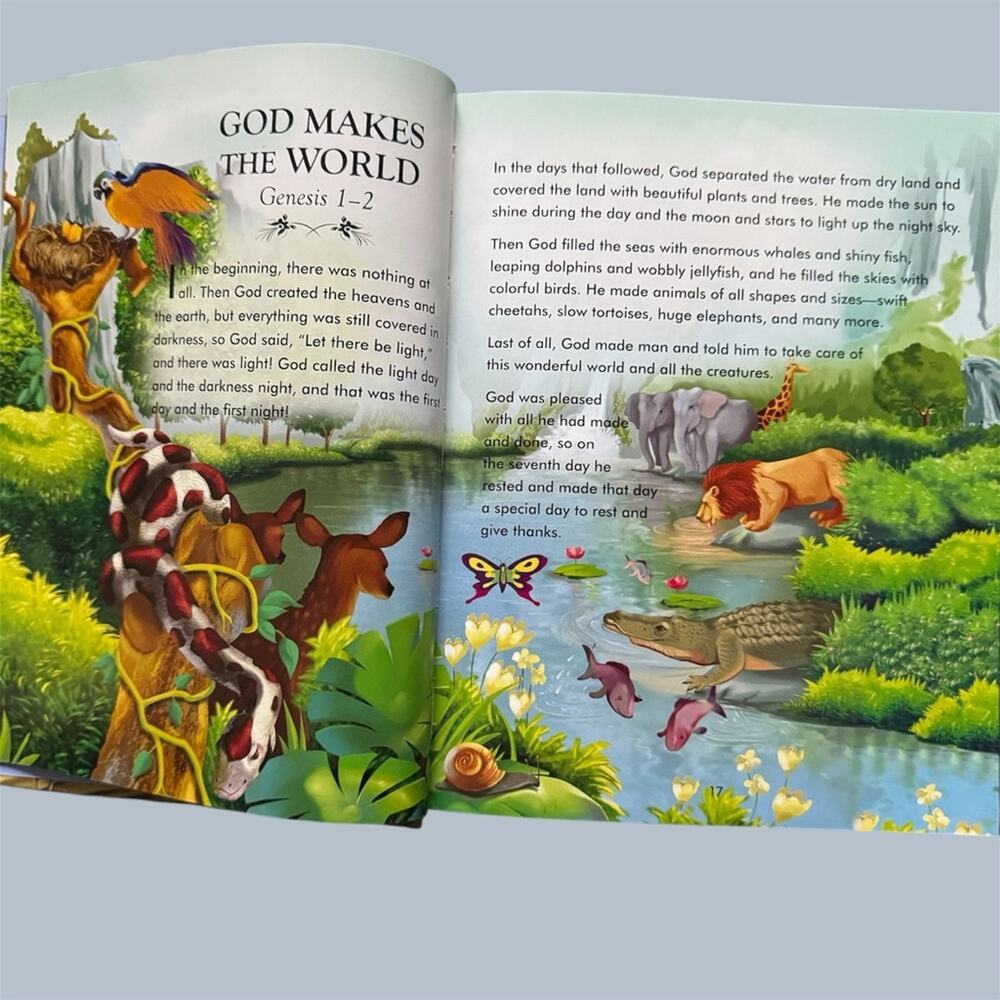 The Complete Illustrated Children’s Bible Harvest House Publishers - Picture 3 of 5